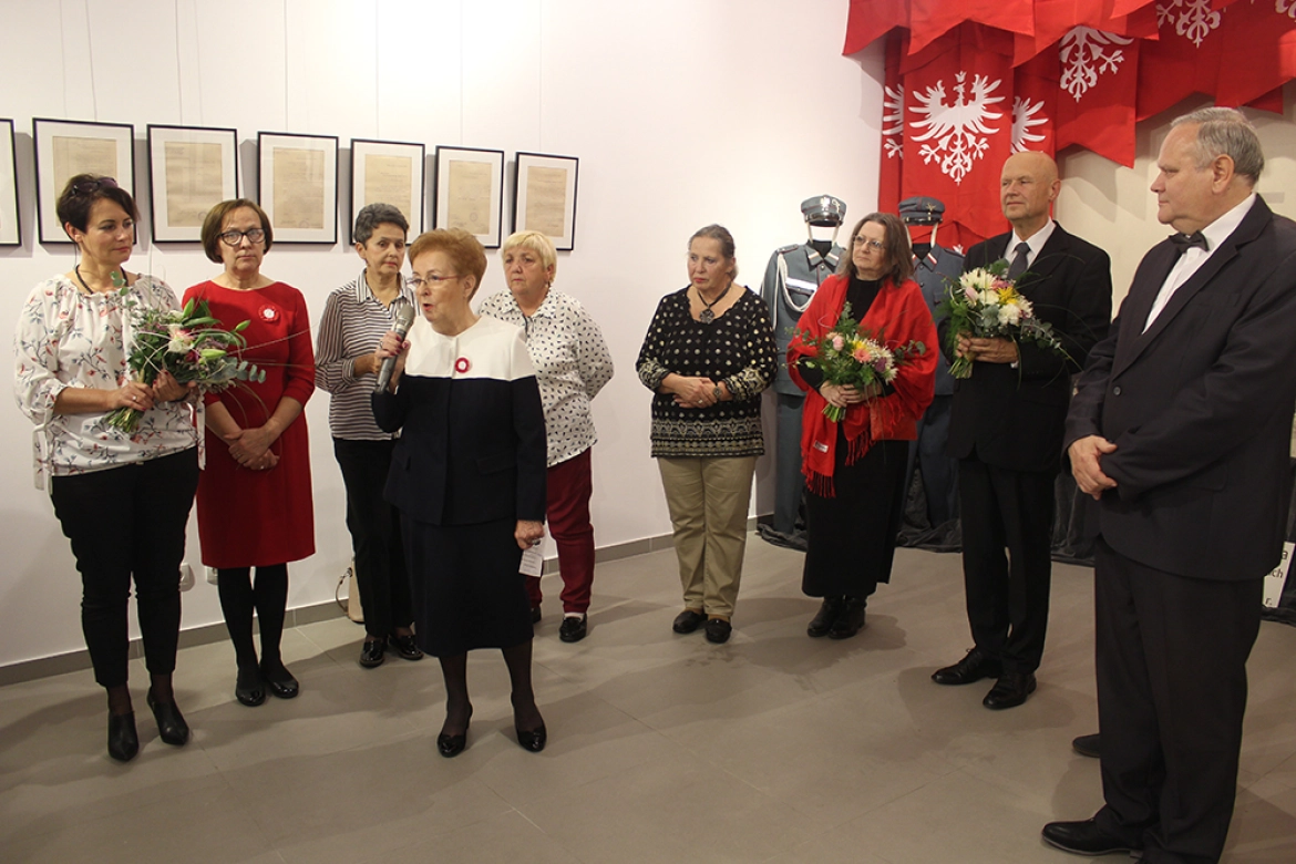 Wystawę otworzyła Maria Mielcarzewicz