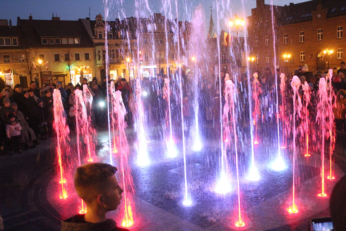 Otwarcie fontanny na Starym Rynku