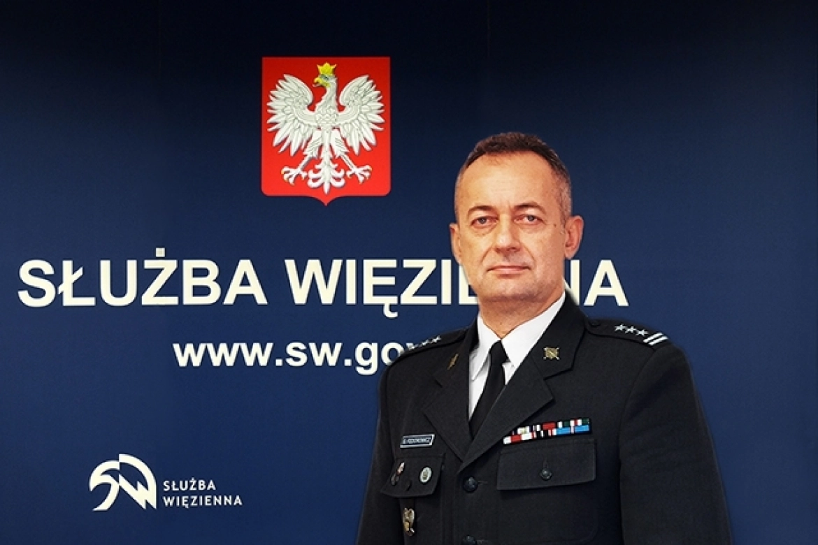 Płk Grzegorz Fedorowicz nie jest już zastępcą dyrektora generalnego Służby Więziennej w Warszawie. Fot. SW