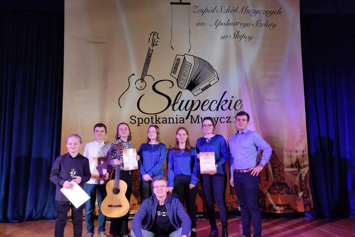 Uczniowie Bartłomieja Marusika wyjechali z konkursu w Słupcy z nagrodami